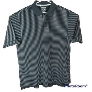 🍄3/50$🍄 ADIDAS Golf Tennis Climalite polo short sleeve shirt size XL